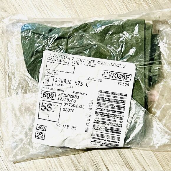 Vintage 90’s Victoria’s Secret nightgown with thong set fairycore forest - Picture 3 of 14